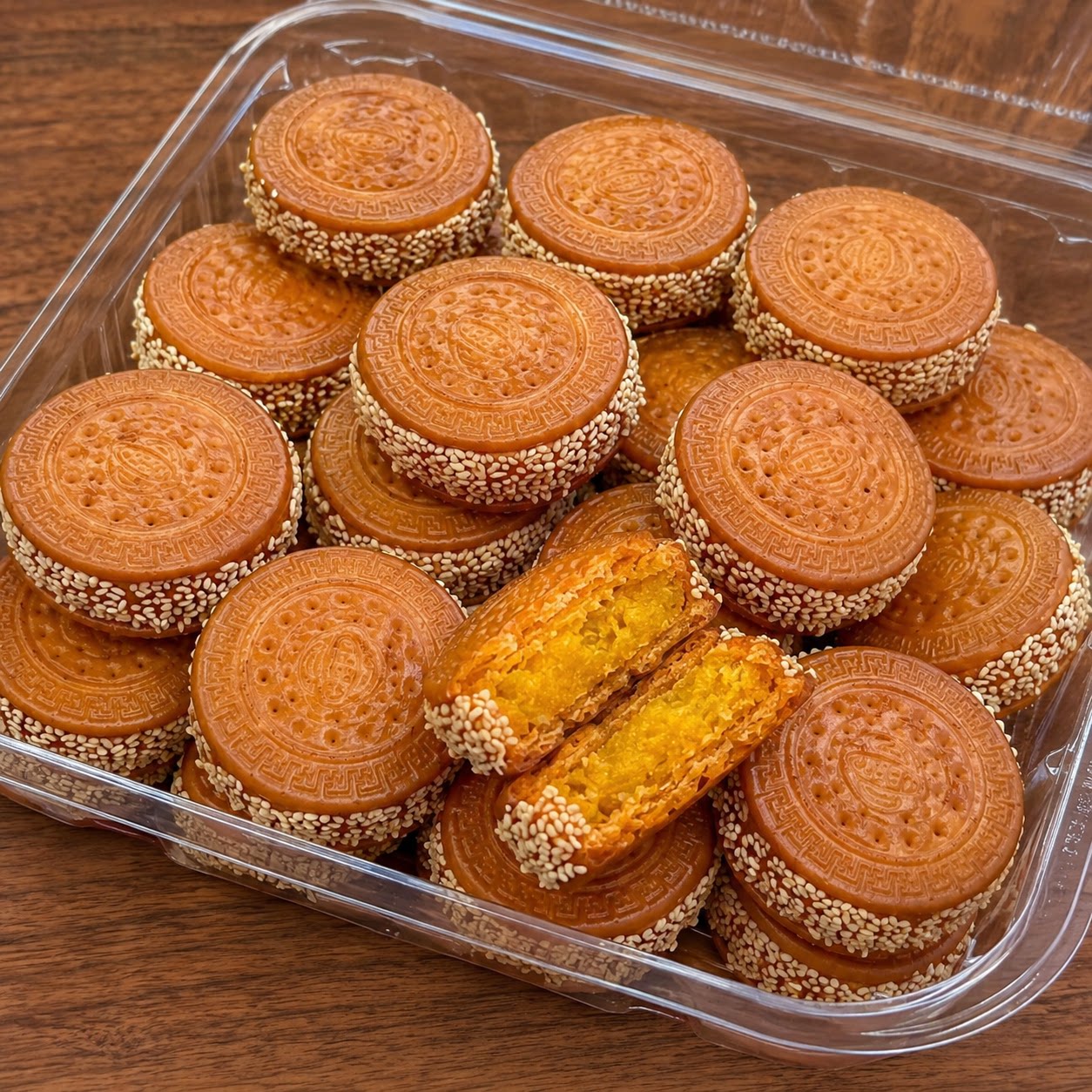 【早餐代餐】南瓜饼老式糕点传统芝麻饼点心中式小吃早点独立包装