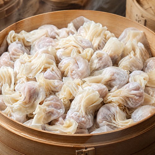 荠菜鲜肉馄饨家庭装早餐夜宵