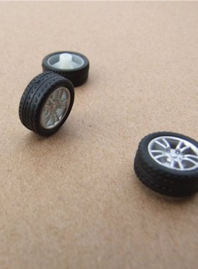 橡胶轮胎 迷你车轮 16MM外径 科教车 模型车轮 微型科教车轮 CE92