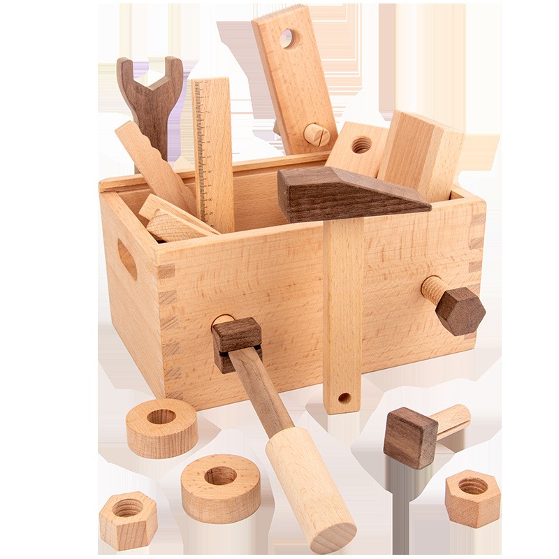 儿童仿真维修工具箱早教多功能拆装组合过家家木匠箱男女益智ce01