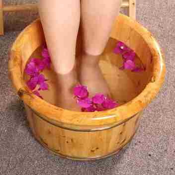 实神器足疗木木质盆香柏家用木桶i足浴a木桶木泡脚店足浴洗脚小桶