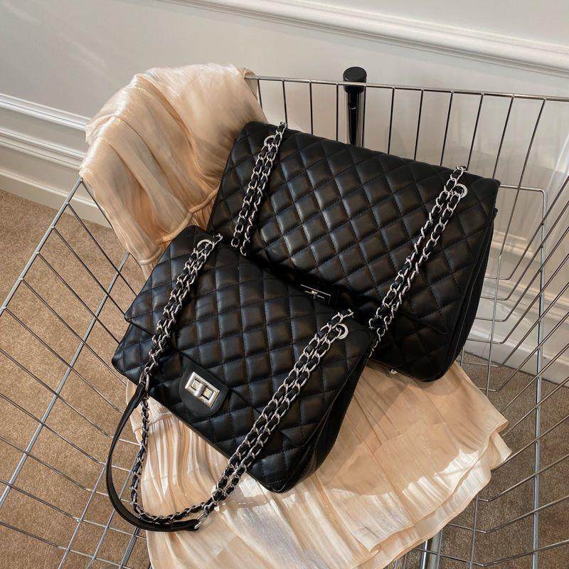高级感质感包包女2025秋冬新款潮百搭斜挎包菱格链条包时尚单肩包,箱包皮具/热销女包/男包,通用款女包,淘宝优惠券,粉丝福利购,淘宝优惠卷