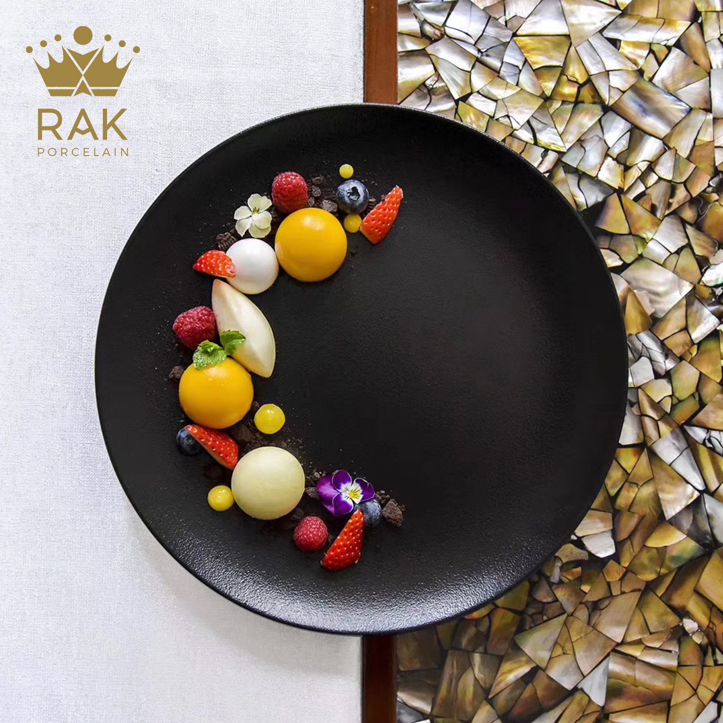 阿联酋进口rak高颜值餐具盘子碗