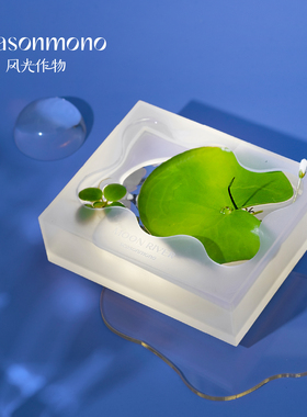 风光作物月亮河氛围灯赏月开花微景趣味创意室内乔迁生日礼物