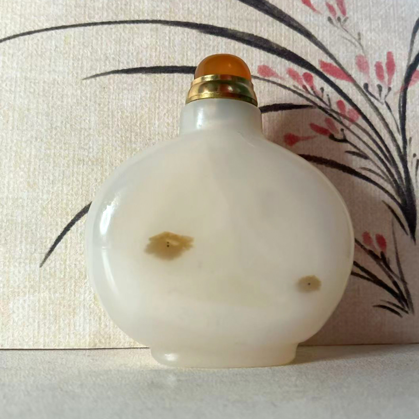 馥芳斋精品玛瑙鼻烟壶
