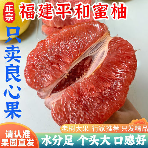 核心产区更好！正宗平和琯溪蜜柚