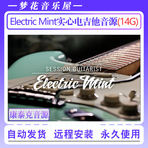 实心电吉他音色-Session Guitarist Electric Mint康泰克编曲音源