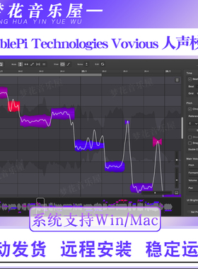 DoublePi Vovious v1.0.9 真实自然的人声后期修音软件 Win/Mac