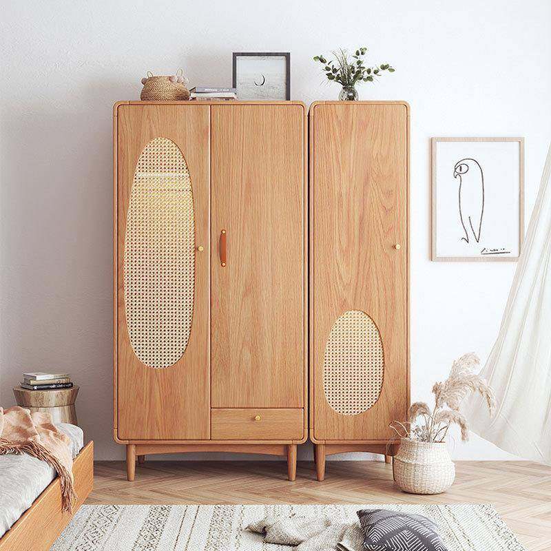 北欧实木衣柜简约现代卧室衣橱小户型原木组合柜日式藤编收纳柜子,农机/农具/农膜,其它农用工具,淘宝优惠券,粉丝福利购,淘宝优惠卷