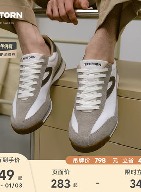 【百亿】TRETORN秋冬款Rawlins情侣阿甘鞋男女复古德训鞋赤足鞋