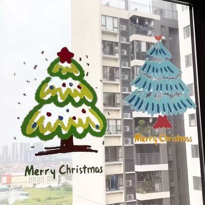 圣诞这款新品太有创意了手绘树