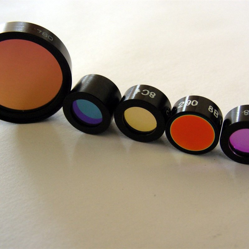 酶标仪萤光滤光片分析仪镀膜窄带镜片 340nm  405nm  492nm 766nm