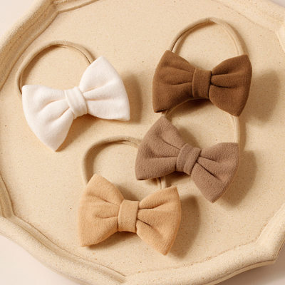 小蝴蝶结宝宝细发带Child