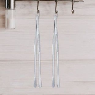 Heat-resistant Food Tongs Kitchen Cooking Tongs Tweezers
