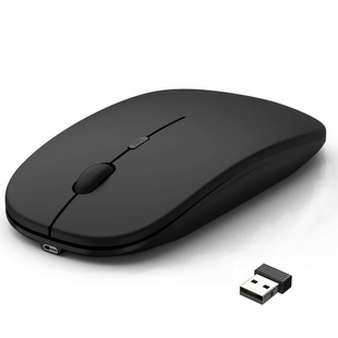 Wireless Rechargeable Mouse for Laptop Computer PC