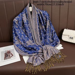 Luxury Brand Autumn Cashmere Pashmina Shawl Lady Wrap Warm W