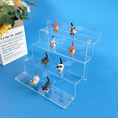 Acrylic Doll Organizer Display Stand Transparent Nail Polish