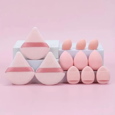 1 Set of Beauty Egg Set, Pink, Soft Q Elastic, Suitable for