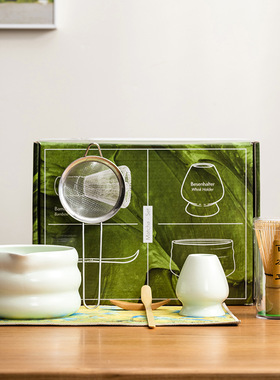 Tea set set Japanese tea whisk gift box 日式茶筅礼盒
