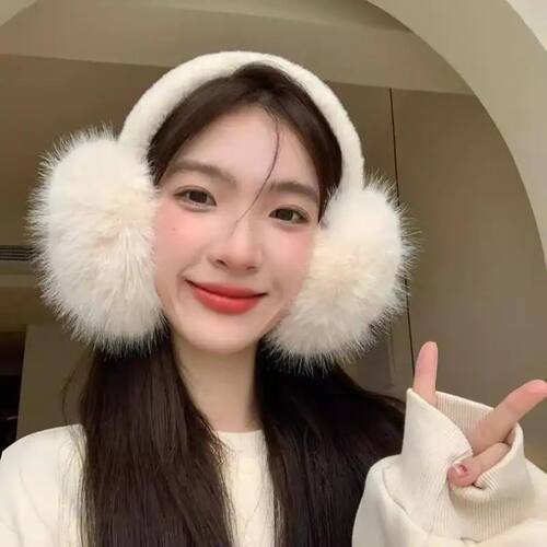 Protection Soft Faux Fur Ear Warmer Winter Earmuffs For Wome
