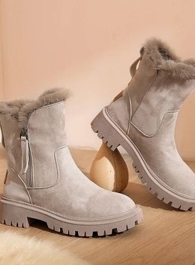 Snow Boots Women 2023 Winter Warm Fashion Designer Platform