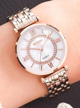 Luxury Crystal Women Bracelet Watches Top Brand Fashion Diam