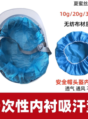 一次性无纺布圆帽蓝色白