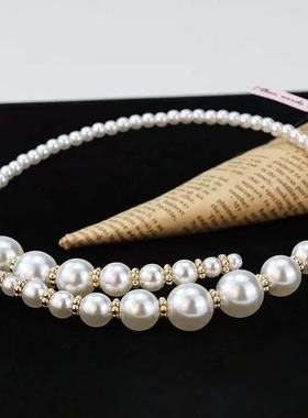 奈恩女孩小香风珍珠串珠锁骨链
