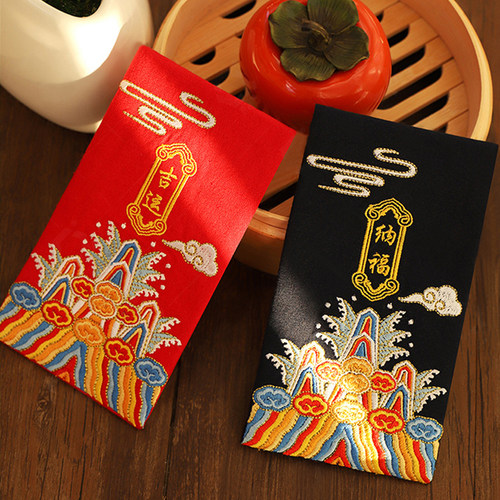 刺绣红包精在细微处美在颜值上