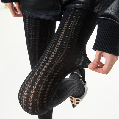 黑丝袜性感辣妹银丝连裤袜防勾丝