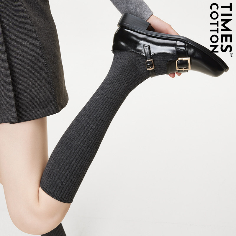 小腿袜子女春秋款压力瘦腿JK及膝高筒袜秋冬季黑色显瘦防滑长筒袜,女士内衣/男士内衣/家居服,长筒袜,淘宝优惠券,粉丝福利购,淘宝优惠卷