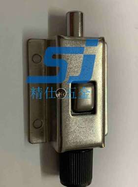 生久柜锁DK611不锈钢按压拉拔式带弹簧自动回位门插销搭扣