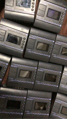 基恩士plc KV-24dtATardrKEYENCE PLC控制实物