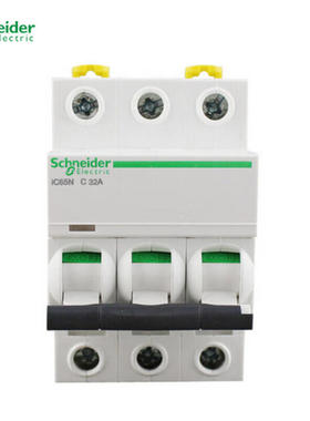 施耐德电气小型断路器 iC65N 3P C40A A9F18340