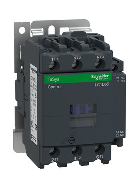 施耐德TeSysD接触器65A,220V,50/60Hz;LC1D65M7C