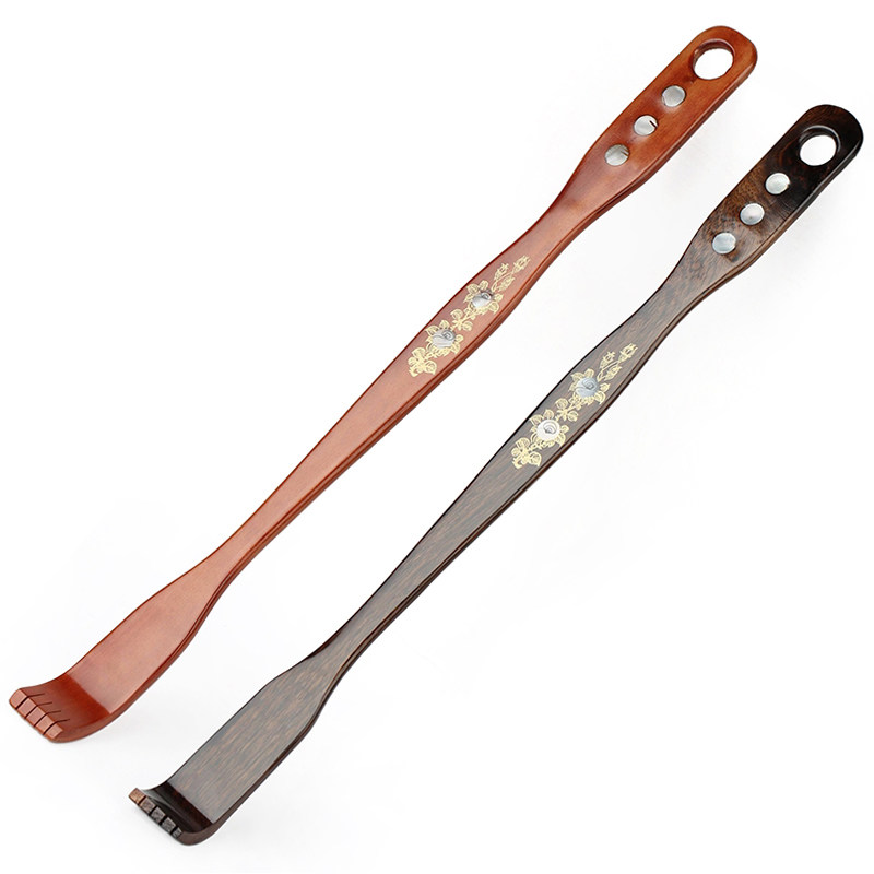 不求人痒痒挠 实木质抓痒挠抓痒器挠痒扒抓背 木雕家用老头乐