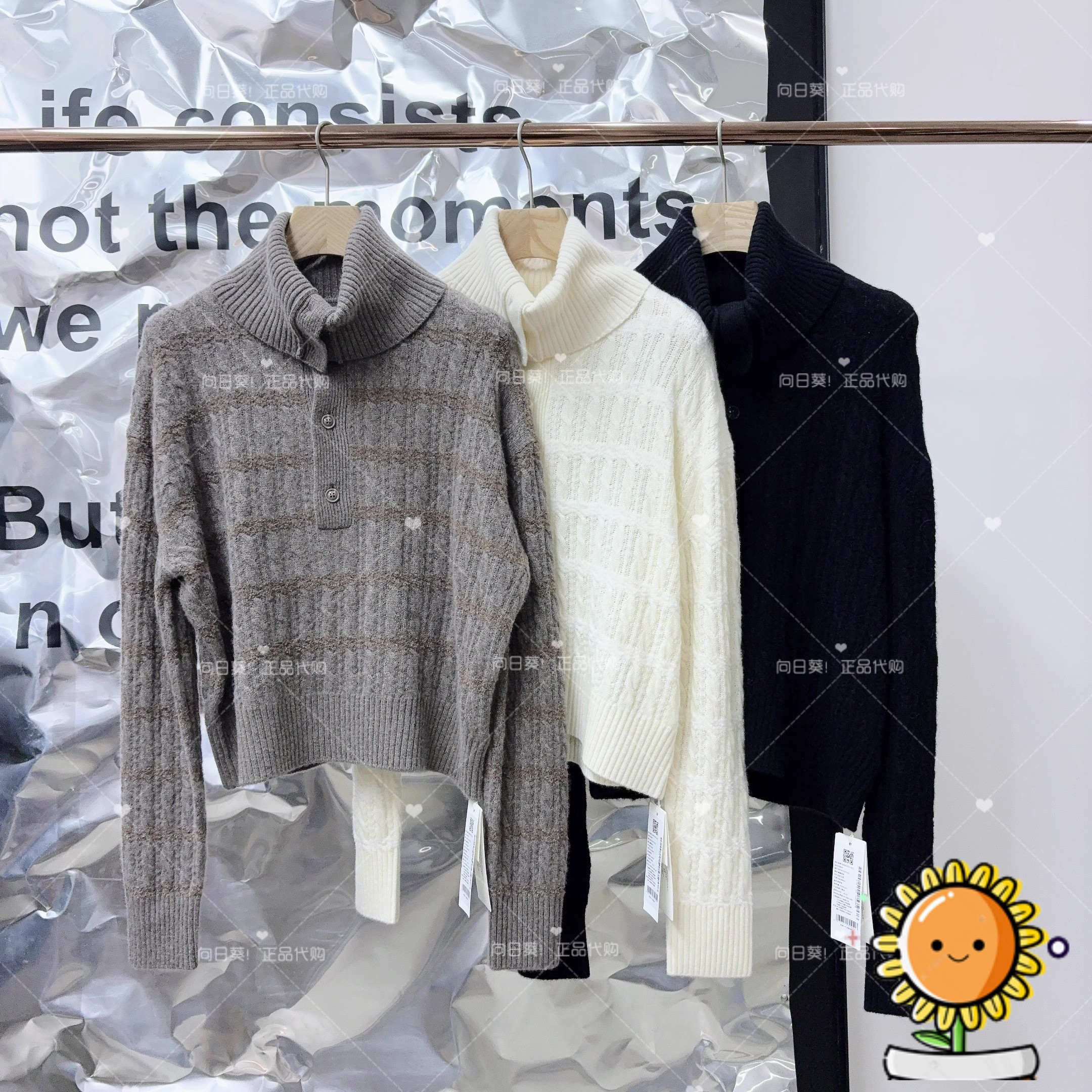 国内代购衣播25年冬BDS4SD3701复古洋气毛衣温柔针织衫娓娓道来