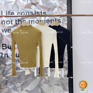 打底针织衫 基础款 舒界 衣播26年春BDT1SD1411半高领修身 国内代购