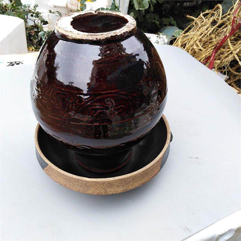 扑菜倒菜土坛子倒坛土陶腌菜大头菜坛子盐菜梅干菜密封罐扑罐倒罐
