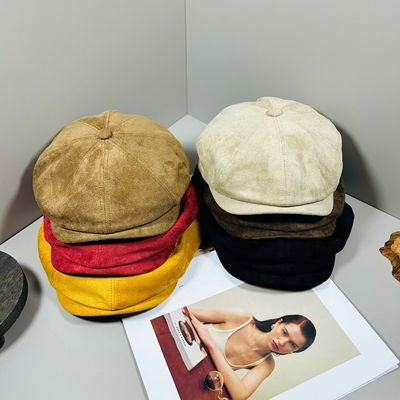 新款贝雷帽复古逛街显脸小休闲