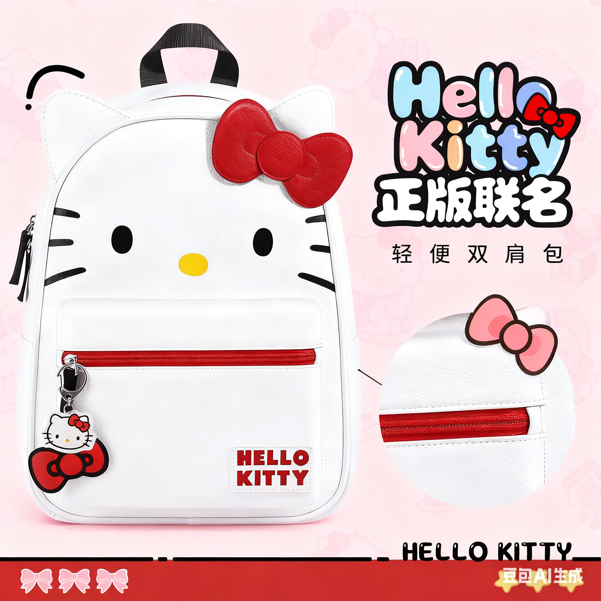 【旗舰店官方正品】凯蒂猫书包