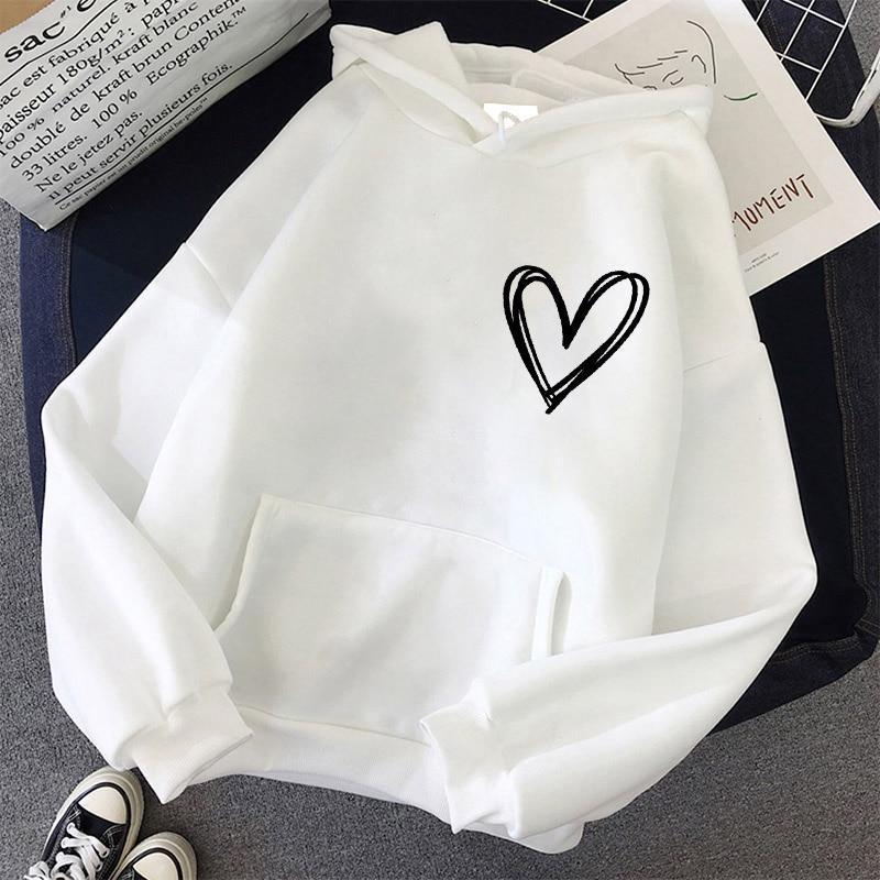 mujer quality high fall spring for hoodies female vintage