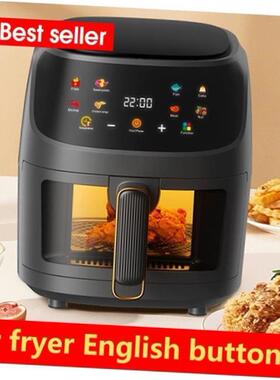 8LEnglish button air/fryer oven Multifunctional No lampblack