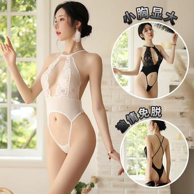 swimsuit lingerie ice one-piece suit tight T-string bikini