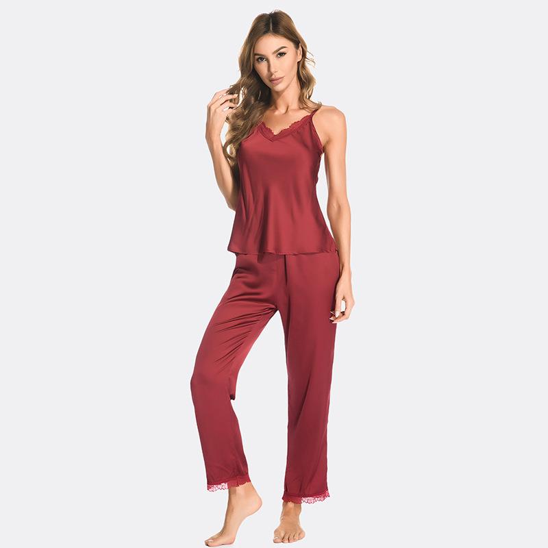 pyjamas femme pyjama wear home pajamas sleeveless nightwear