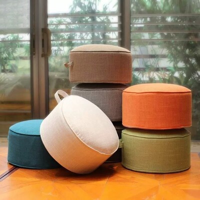 Can wash linen cushion tatami heighten thick futon floor sit