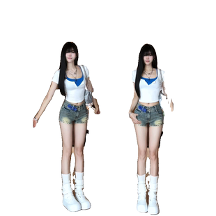 白色纯欲短袖吊带两件套t恤女夏季小众修身别致绝美短款辣妹上衣