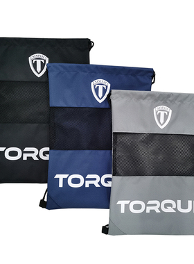 TORQUE拳击手套收纳袋束口袋缩口背包健身训练收纳篮球网袋抽绳