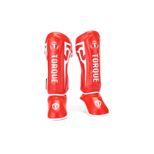torque拳击儿童护腿站立护径护小腿踢沙袋散打格斗训练护具连脚