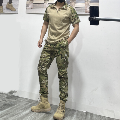 夏男女户外战术蛙服套装